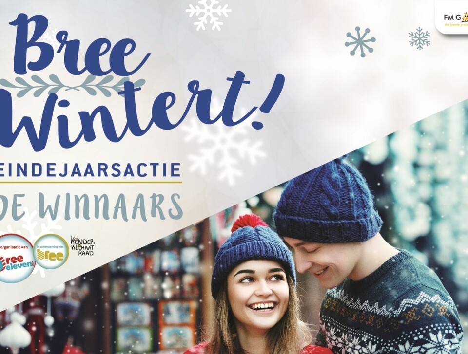 Winnaars Eindejaarsactie Bree Wintert