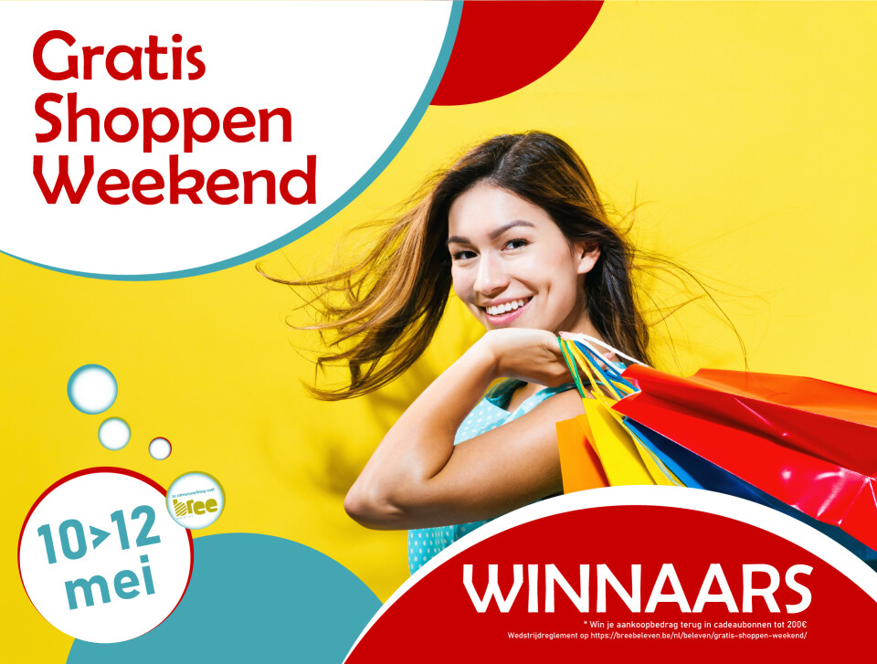 Gratis Shoppen Weekend 2024