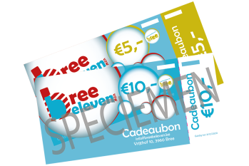 Cadeaubonnen Bree Beleven